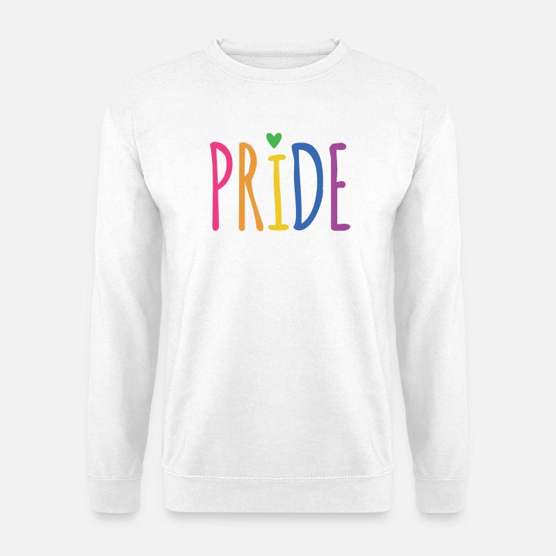 LGBTQ+ Stolz - Unisex Pullover - Weiß