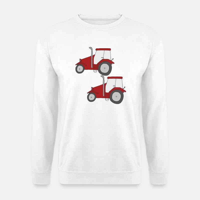 traktoren - Unisex Pullover - Weiß