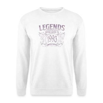 Millésime 1993 Anniversaire - Sweat-shirt Unisexe - blanc - Devant