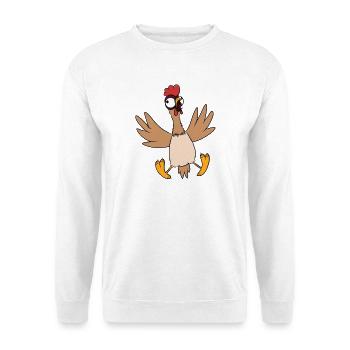 Chicken - Unisex Sweatshirt - white - Front