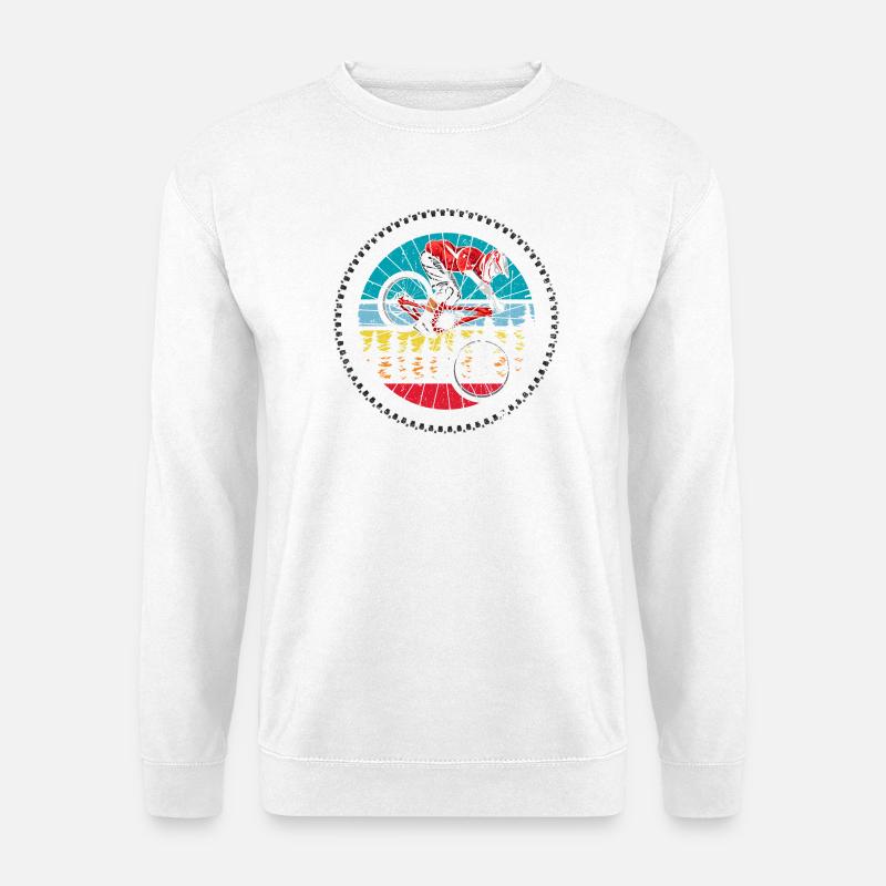 Mountainbike - Unisex Pullover - Weiß