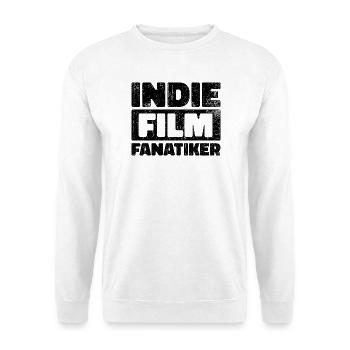 Cineast Serien Theater Movies Kino Statement Filme - Unisex Pullover - Weiß - Vorne