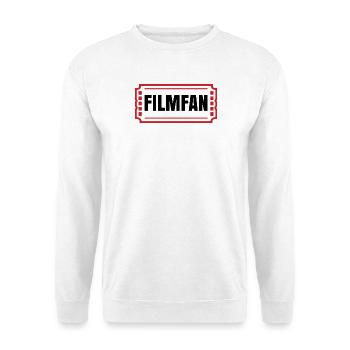 Filme Kino Movies Statement Kinoabend Filmabend - Unisex Pullover - Weiß - Vorne