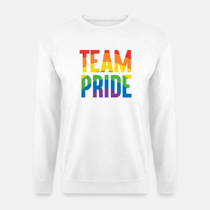 Pride Month LGBT - Team Pride - Unisex Pullover - Weiß