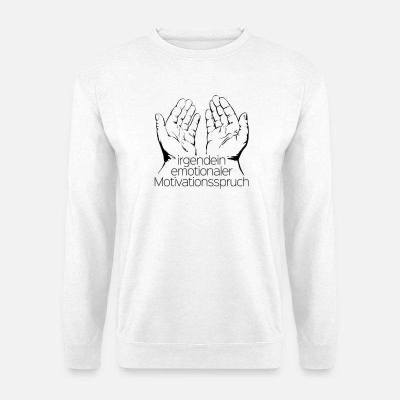 Motivation - Unisex Pullover - Weiß