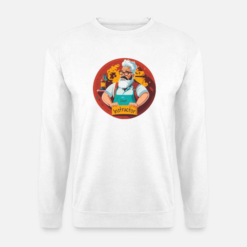 BBQ Main Instructor - Unisex Sweatshirt - white