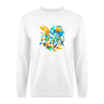 Abstract Summer - Unisex Sweatshirt - white - Front