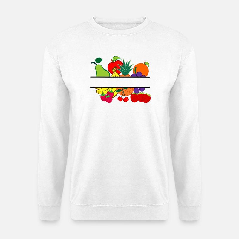 Obstlogo-Shop oder Obstbauer - Unisex Pullover - Weiß