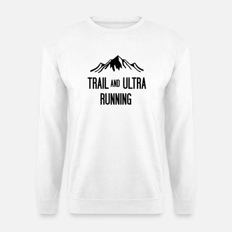 Trail- und Ultraläufe - Unisex Pullover - Weiß