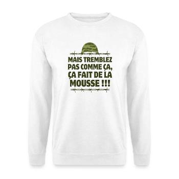 film culte, septième compagnie,7ème compagnie - Sweat-shirt Unisexe - blanc - Devant