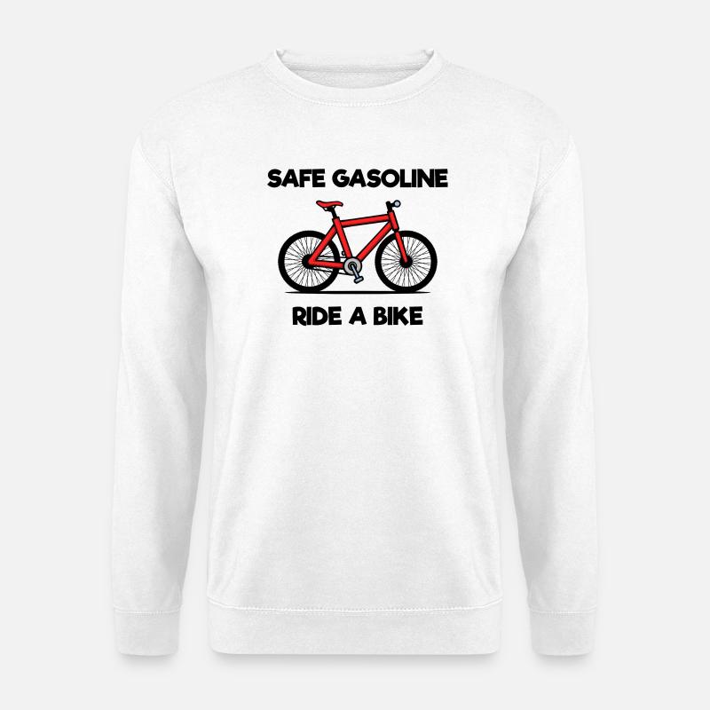 Sustainability Eco-friendly Environmental Statement - Unisex Sweatshirt - white