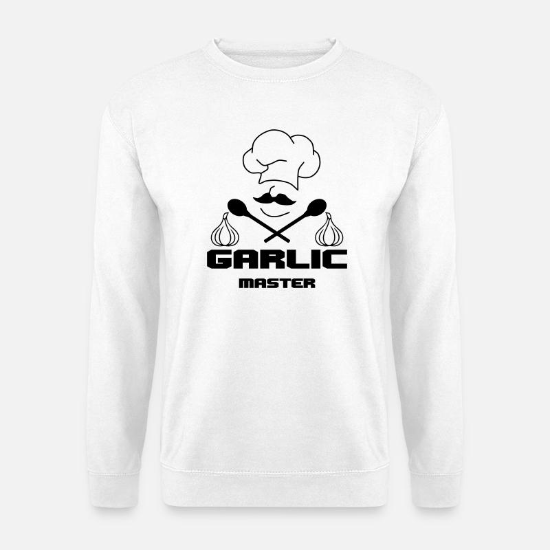 Garlic Master - Unisex Pullover - Weiß