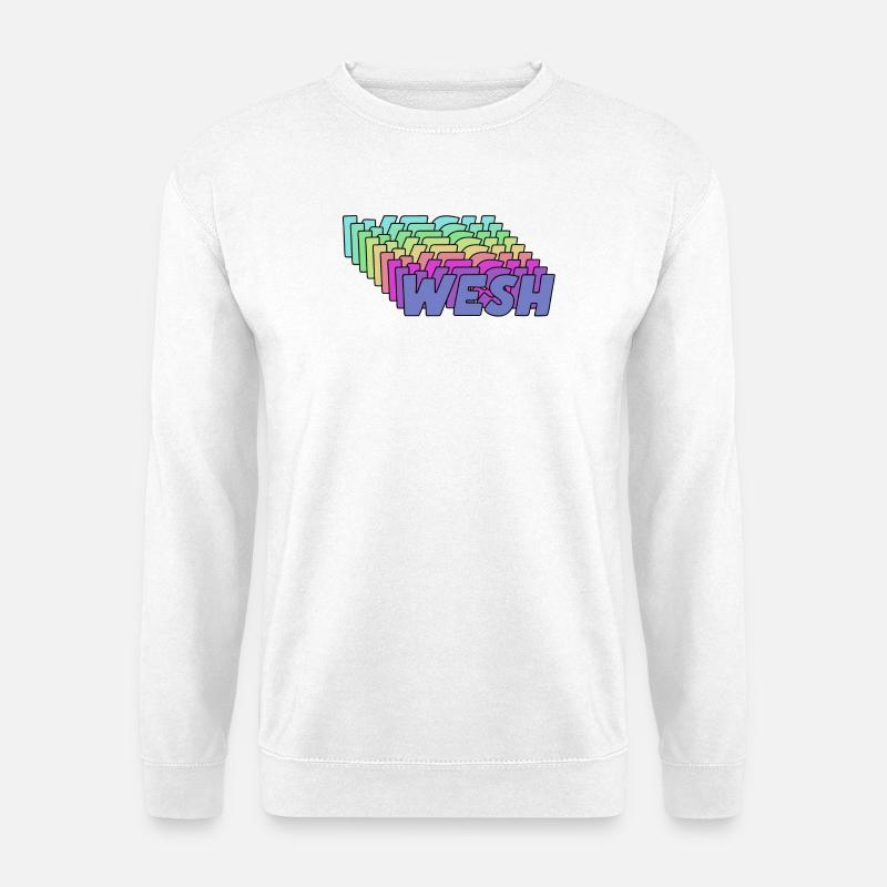 Wesh (Begriffsklärung - Unisex Pullover - Weiß