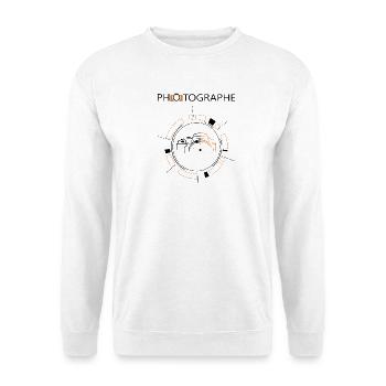 Photographer - Unisex Sweatshirt - white - Front