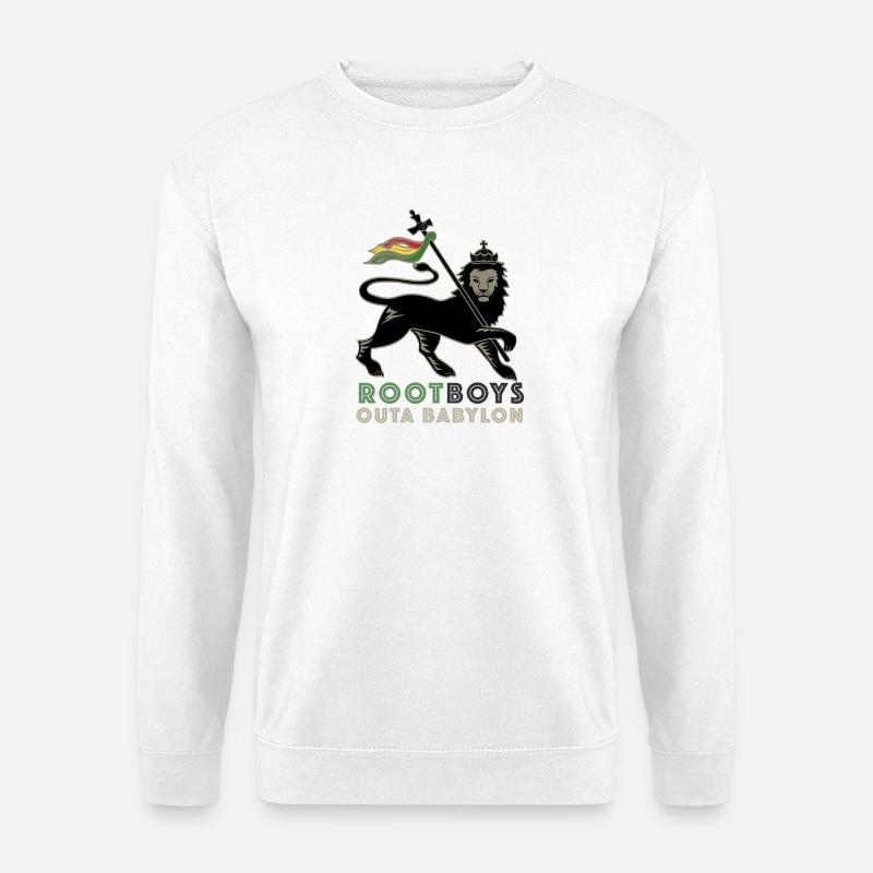 RootBoys outa Babylon - Unisex Pullover - Weiß