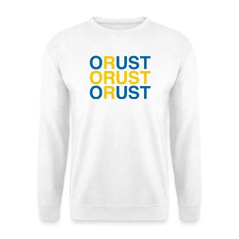 ORUST Sverige Suède Suède Drapeau - Sweat-shirt Unisexe - blanc - Devant