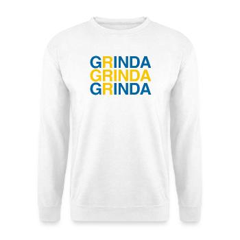 GRINDA Sverige Sweden Schweden Flagge - Unisex Pullover - Weiß - Vorne