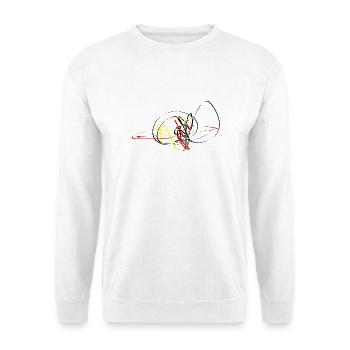 Art5 GG verworren - Unisex Pullover - Weiß - Vorne