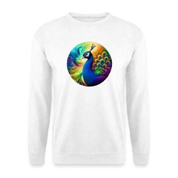 Peacock - Unisex Sweatshirt - white - Front
