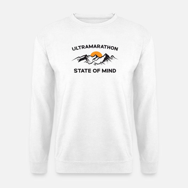 Ultramarathon - Gemütszustand - Unisex Pullover - Weiß