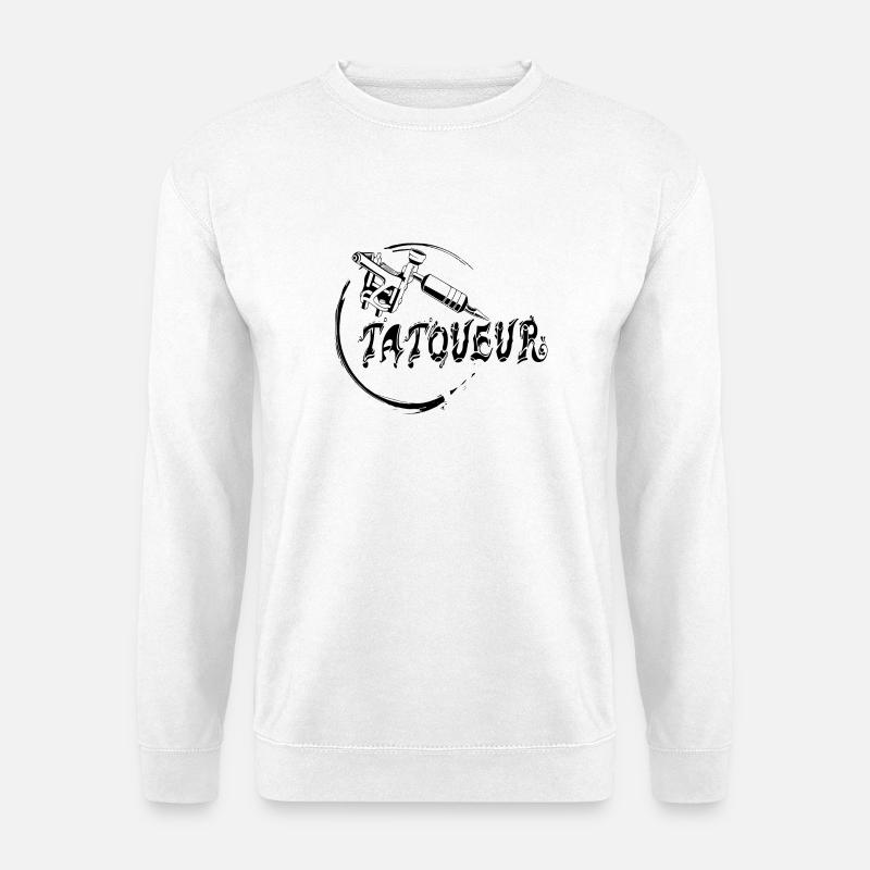 Tätowierer - Unisex Pullover - Weiß