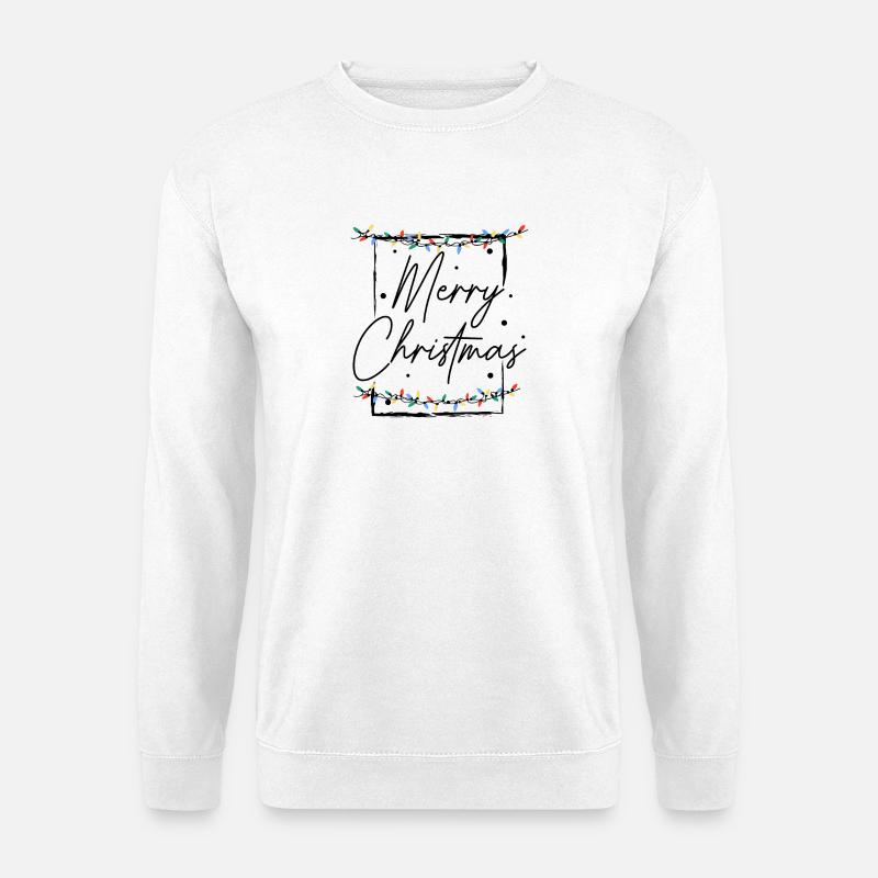 Merry Christmas - Unisex Pullover - Weiß