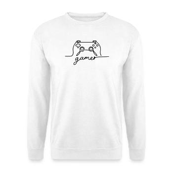 Linear Controller - Gamer - Unisex Sweatshirt - white - Front