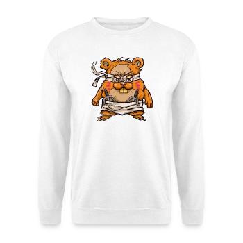 HAM-JITSU - Unisex Pullover - Weiß - Vorne