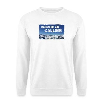 Mountains are Calling Damüls (2 Upload) - Unisex Pullover - Weiß - Vorne