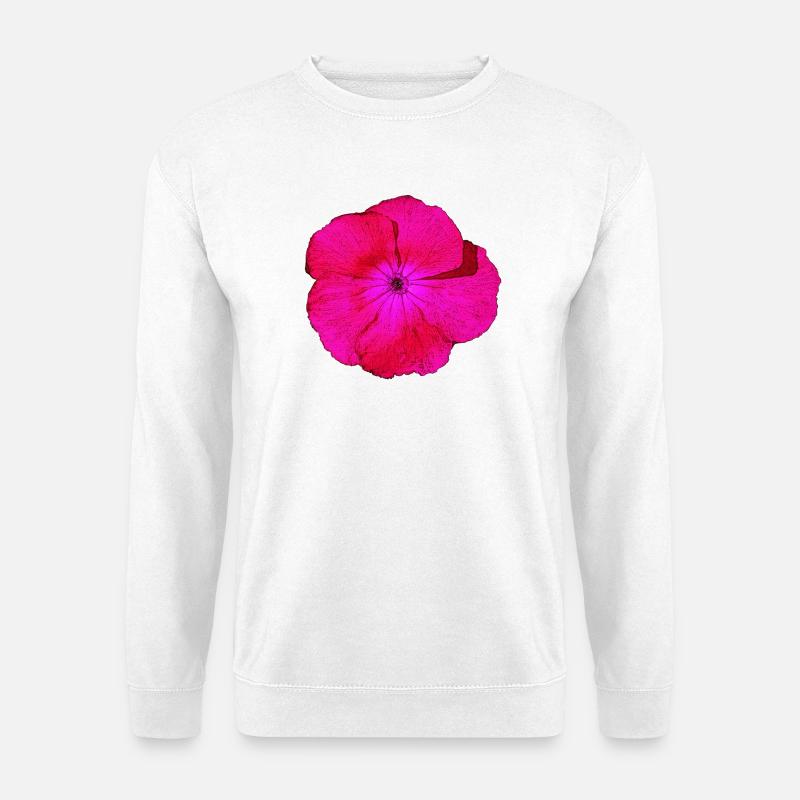 bartnelke, tolle blumendesigns - Unisex Pullover - Weiß