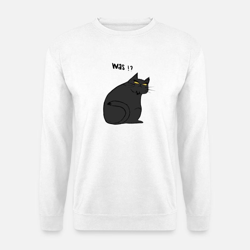Was - Unisex Pullover - Weiß