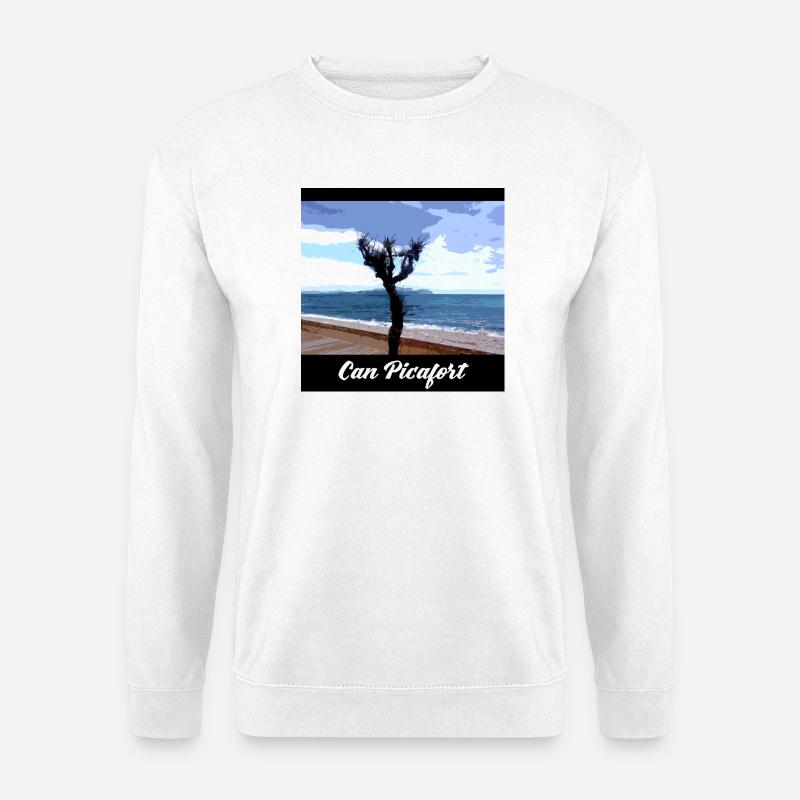 Can Picafort - Mallorca - Unisex Pullover - Weiß