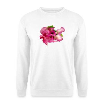 Calla-Lilie - Unisex Pullover - Weiß - Vorne
