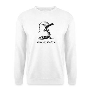 Strand Mafia - Unisex Pullover - Weiß - Vorne