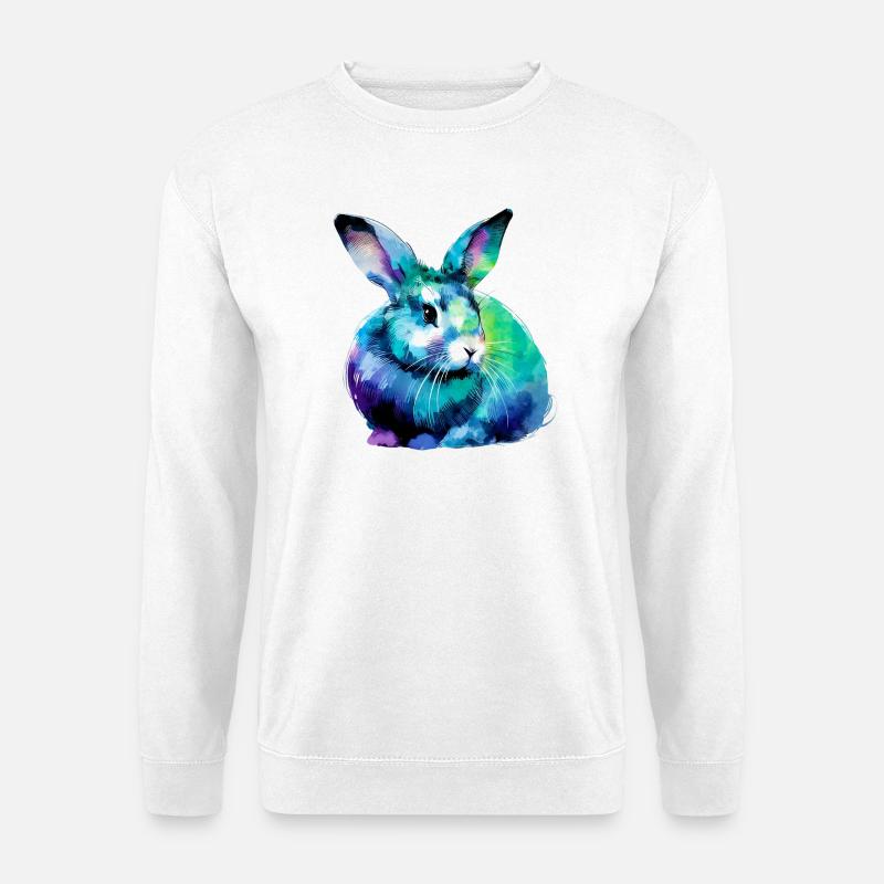 Rabbit - Unisex Sweatshirt - white