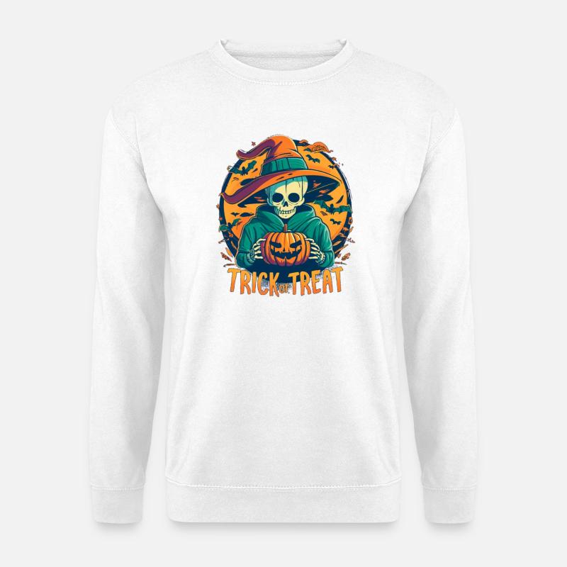 Trick or Treat - Unisex Pullover - Weiß