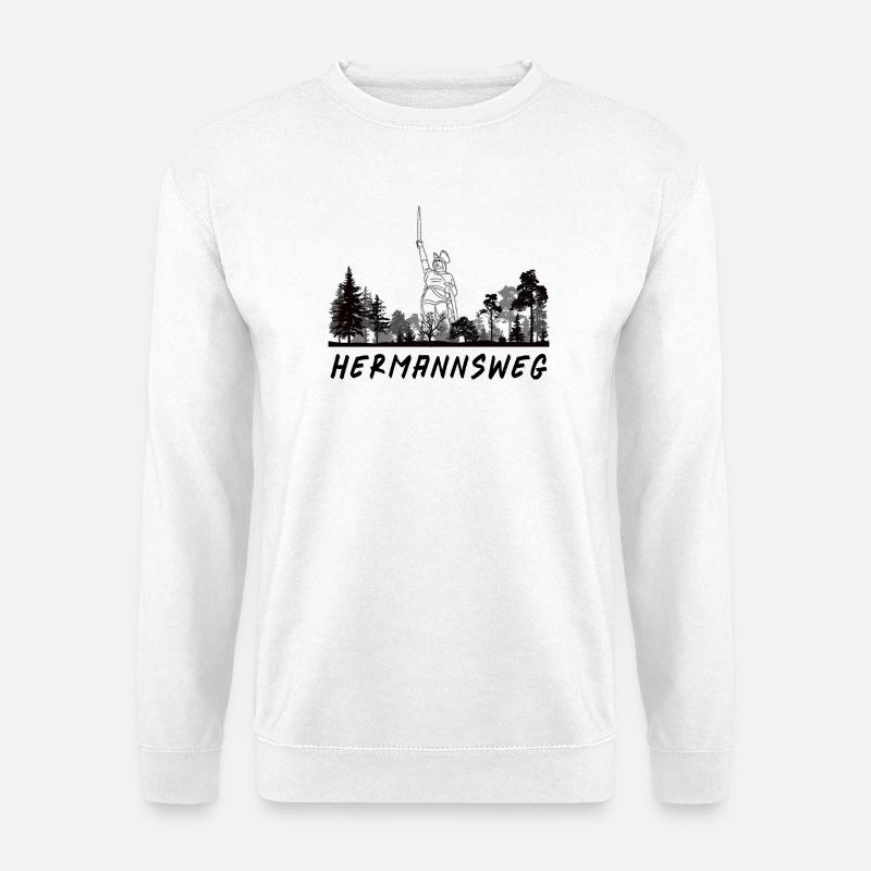 Hermannsweg - Unisex Pullover - Weiß