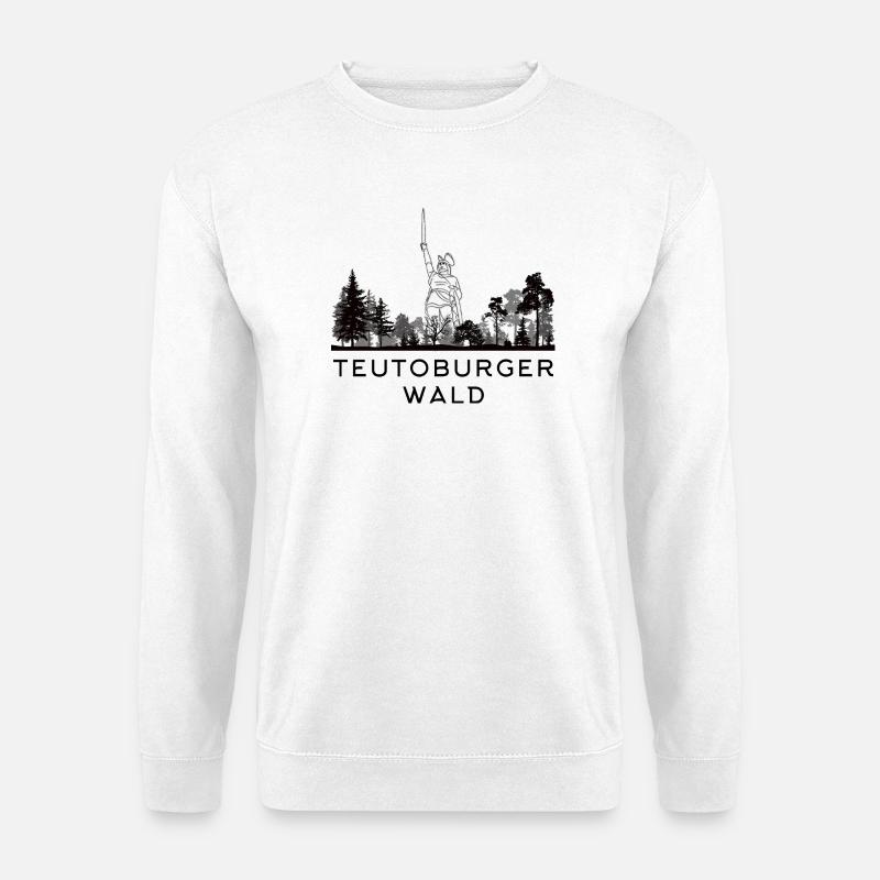 Teutoburger Wald - Unisex Pullover - Weiß