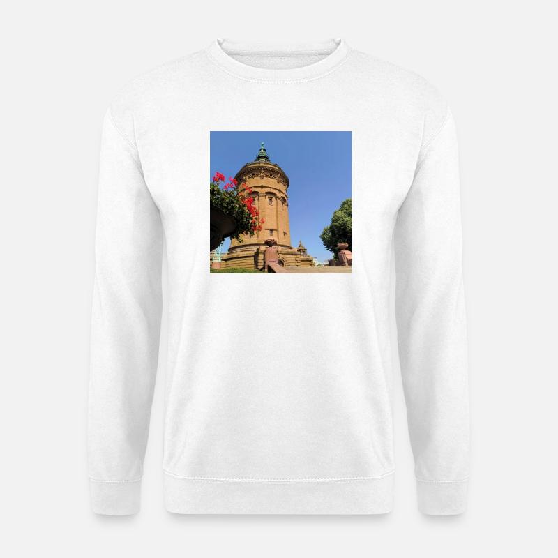 WASSERTURM MANNHEIM - Unisex Pullover - Weiß