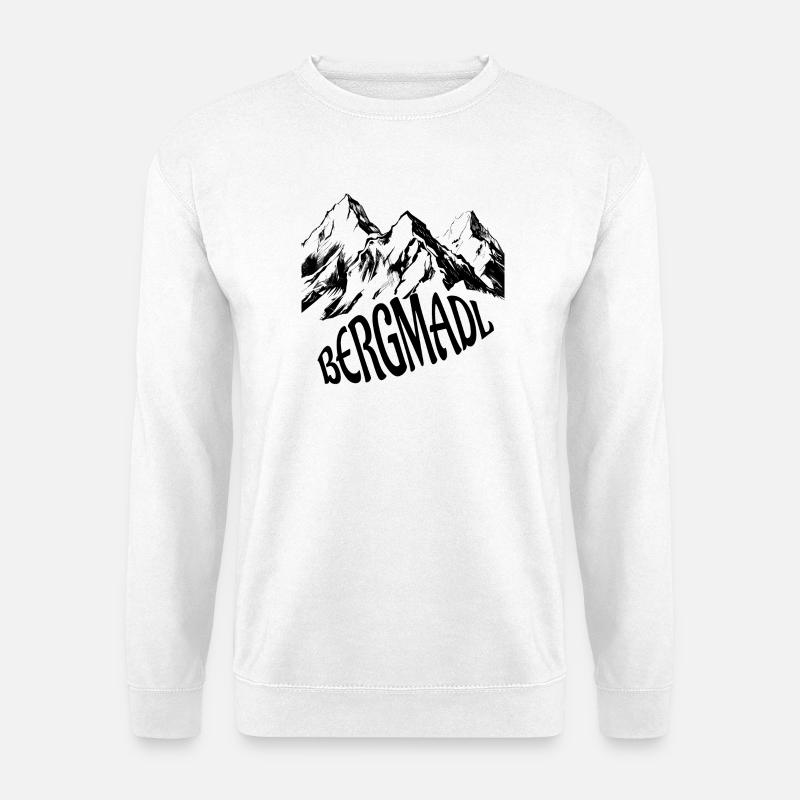 Bergmadl - Unisex Pullover - Weiß
