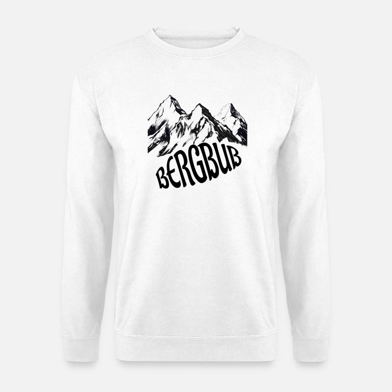 Bergbub - Unisex Pullover - Weiß