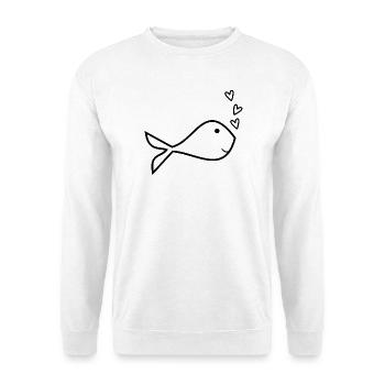 RUHESTAND. ALLES GUTE FÜR DEN RUHESTAND. ALLES GUTE FÜR DEN RUHESTAND. HERZ - Unisex Pullover - Weiß - Vorne