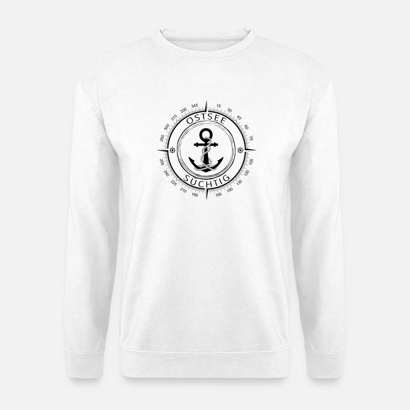 Ostsee Süchtig - Unisex Pullover - Weiß