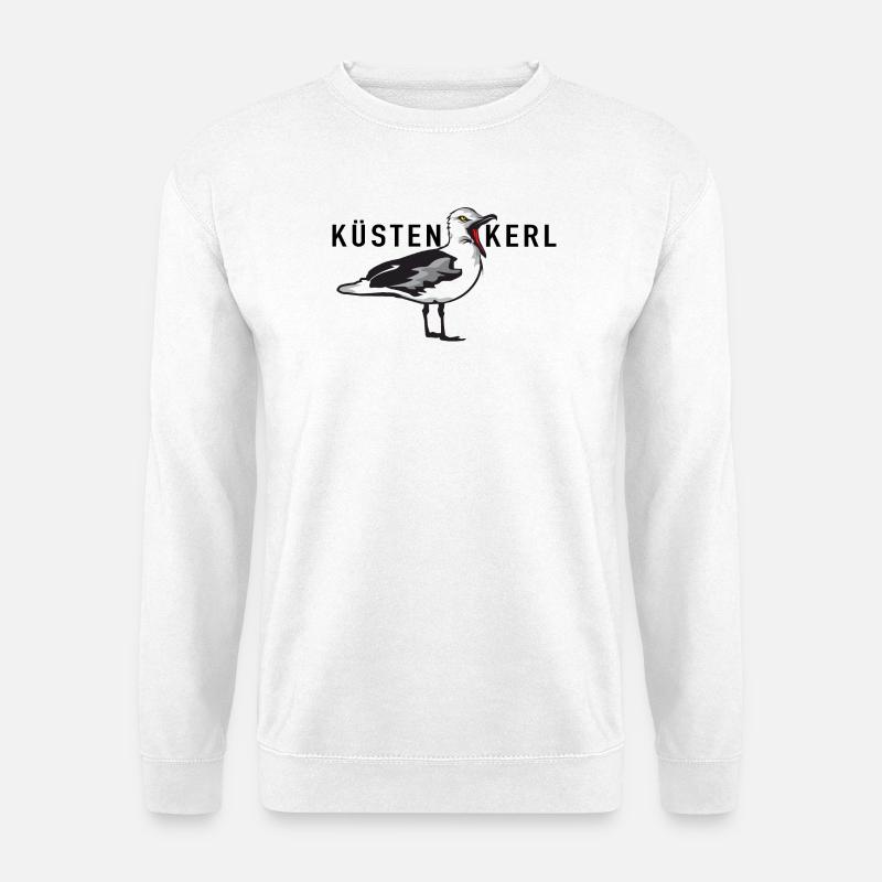 Küstenkerl - Unisex Pullover - Weiß