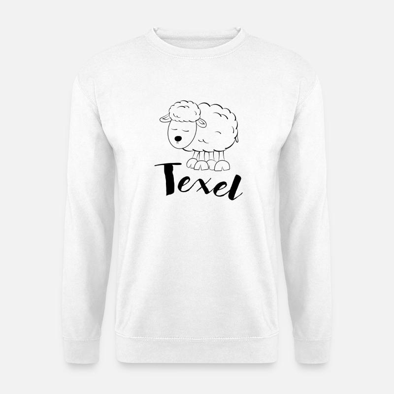 Texel Schaf - Unisex Pullover - Weiß