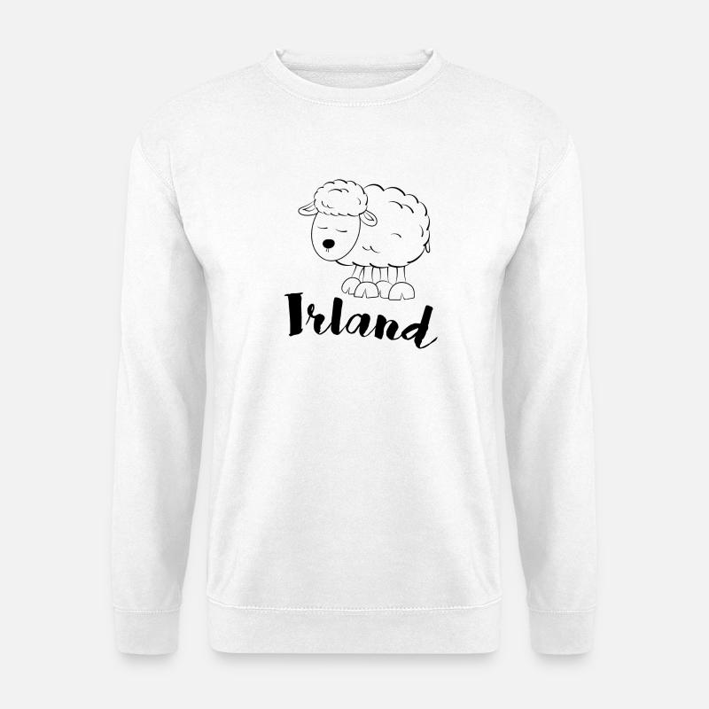 Irland Schaf - Unisex Pullover - Weiß