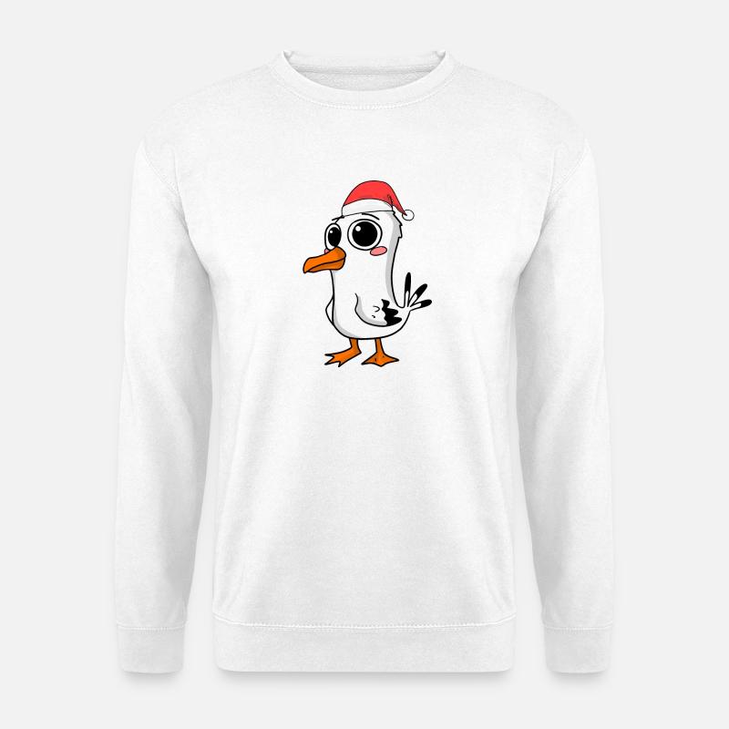 Seagull Christmas - Unisex Sweatshirt - white