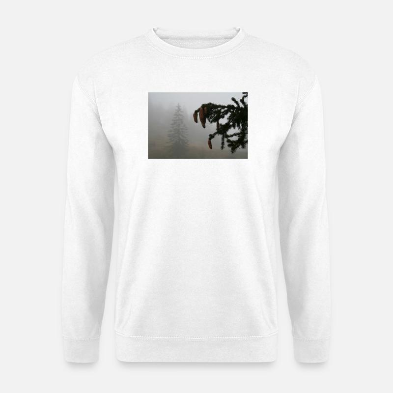 Nebelwald Zapfenzauber / Feldberg - Unisex Pullover - Weiß