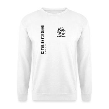 Koordinaten Bielefeld - Unisex Pullover - Weiß - Vorne