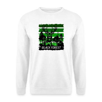Black Forest - Unisex Pullover - Weiß - Vorne